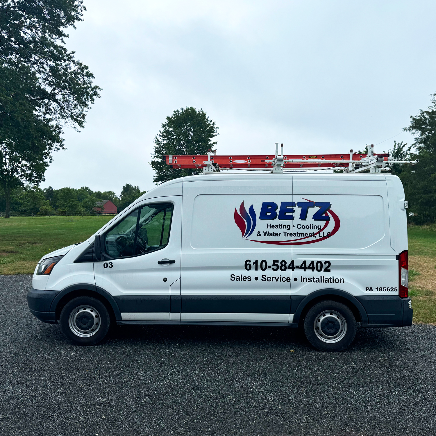 Betz HVAC Van